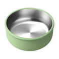 thumbnail image 1 of 2 In 1 Heat Bowl With Suction Cup Stainless Steel Porridge Bowl Detachable Silicone Sleeve Leak Proof Food Storage Container For Kitchen Dining, 1 of 4