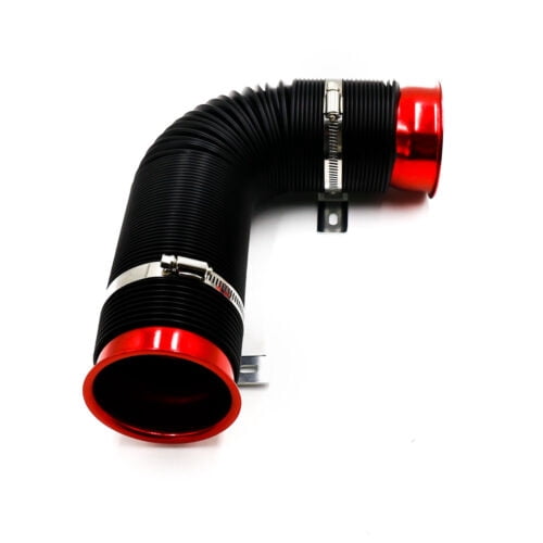 3'' Universal Flexible Car Cold Air Intake Hose Filter Pipe Telescopic Tube Kit