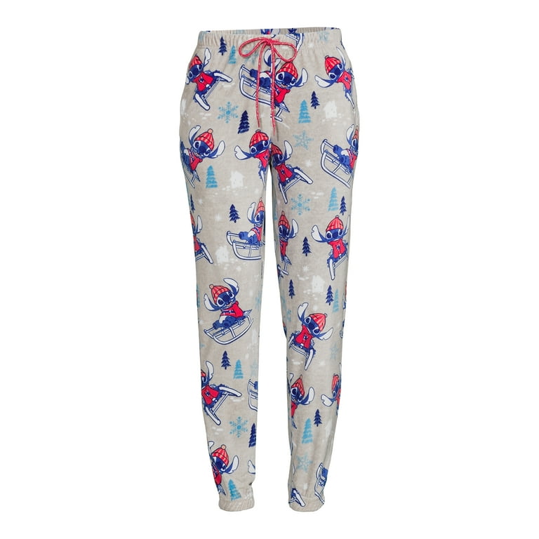 Lilo Stitch Women s and Women s Plus Sleep Jogger Walmart