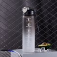thumbnail image 4 of Bouteille d'Eau Froide Dégradé Givré 1000ML pour Extérieur (Bleu), 4 of 10