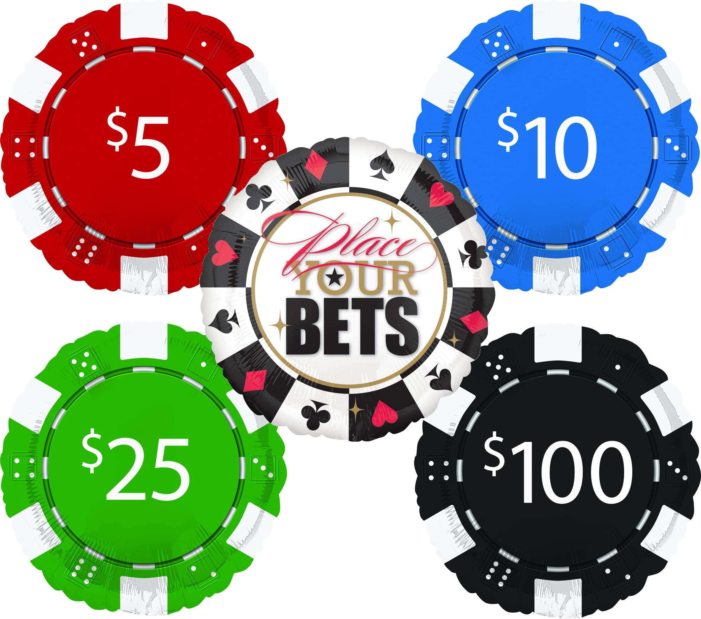 25 Factory Fresh Novelty Poker Casino Night $500 Dollar Bills 