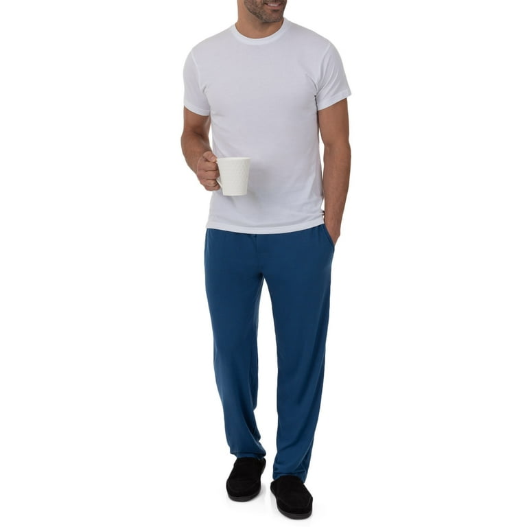 Fruit of the loom men's and big men's breathable mesh knit pajama pan sale