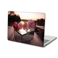 thumbnail image 4 of KSK KAISHEK Only for MacBook Air 13 inchs Case 2017 - 2014 2013 2012 2011 2010 Release Model A1466 & A1369, Plastic Hard Case Cover, Rose series 0610, 4 of 5