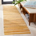 thumbnail image 3 of SAFAVIEH Rag Fergal Striped Cotton Runner Rug, Yellow/Multi, 2'3" x 6', 3 of 12