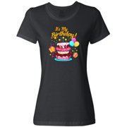 Inktastic It's My Birthday Adult Women's T-Shirt Female Black XXL