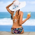 thumbnail image 5 of Graffiti Detachable Sponge Adjustable Strap Bikini Set, Two-Pack Swim Suits for Versatile Swim Wear Looks, 5 of 6