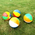 thumbnail image 3 of 6PCS Inflatable Colorful Beach Ball Summer Water Fun Play Beach Ball Pool Ball Toy for Kids (38cm), 3 of 9