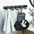 thumbnail image 1 of Hanging Toiletry Bag Organizer | Multifunction Travel Cosmetic Bag | Water-Resistant Polyester Makeup & Shaving Kit Storage | Unisex | Portable Hook | 25x14x17cm | Large Capacity | Suitcase-Friendly, 1 of 7