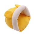 thumbnail image 3 of Saco De Dormir De Ardilla Hámster De Ratón Para Mascotas Peque?o Algodón Invierno Casa Cálida Nido Amarillo Sunnimix Nido de dormir de hámster, 3 of 6