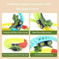 thumbnail image 3 of Anti-gravity Assembled Track Car Led Light-up Race Car Flexible Changeable Magic Race Car Track Set Gift For Kids, 3 of 5