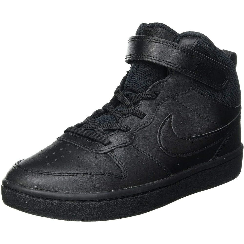 Nike Court Borough Mid 2 Ps Trainers Child Black High Top Trainers