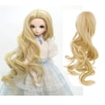 thumbnail image 2 of 1/4 BJD Doll Peluca Corta / Larga Cabello Para AOD Dolls DIY Making Accessories, 2 of 9