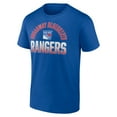 thumbnail image 2 of Men's Fanatics Blue New York Rangers Open Net T-Shirt, 2 of 3