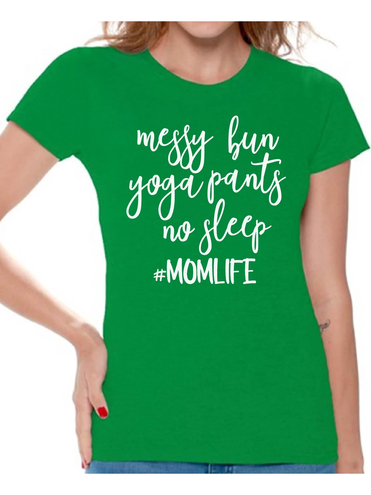 Awkward Styles Women's Messy Bun Yoga 