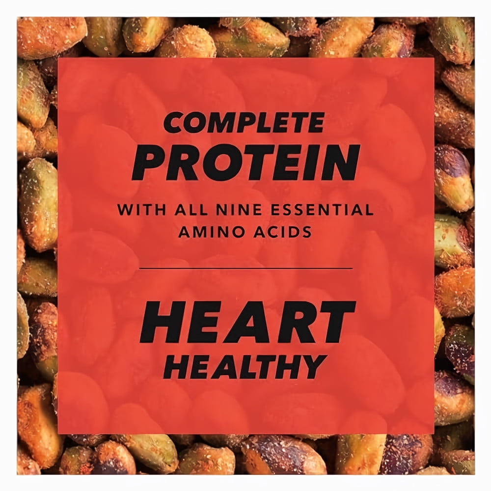 Wonderful Pistachios, No Shells, Chili Roasted, 5.5 oz (Pack of 18)
