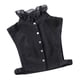 thumbnail image 2 of Blusa De Media Camisa Con Cuello Falso Desmontable Para Mujer, Corbata De Cuello Falso Negro Sunnimix Cuello falso desmontable para mujer, 2 of 8