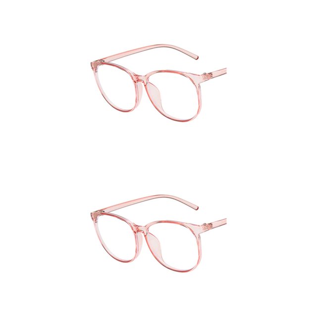 Xingzhi Computer Glasses Block Harmful Blue Lights And Look Lightweight And Portable Light Glasses Permeable frame 2Set