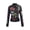 Black, variant on Faux Leather Jacket for Women Studded Rivet Floral Moto Biker Coat