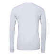 thumbnail image 2 of Bella + Canvas - Camiseta de Manga Larga para Adultos Unisex (Blanco), 2 of 4