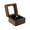 Style#H, variant on leaveforme Engagement Ring Box, Solid Wood Square Ring Jewelry Storage Box, Used for Marriage Proposal, Wedding