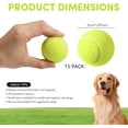 thumbnail image 5 of Mini Tennis Balls, 15  2 inch  Tennis Balls, Easy Catching Pet Playing Ball for 2 inch  Ball Launcher, 5 of 7