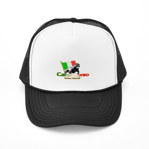 CafePress - Cane Corso Run - Adjustable Unisex Printed Trucker Hat with Mesh Back