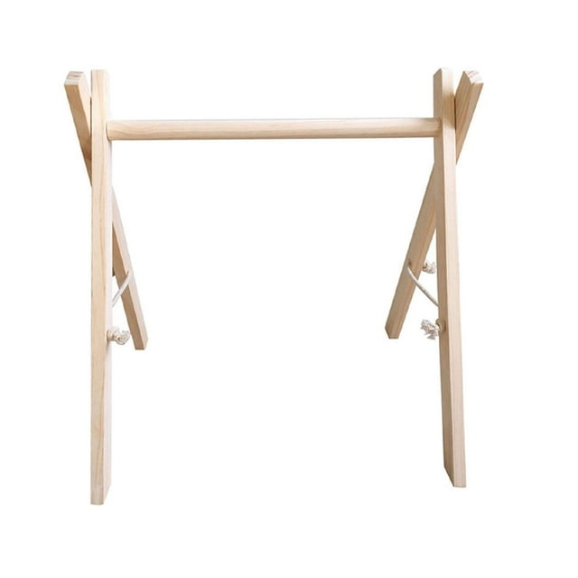 Lipstore Baby Gym Frame Activity Gym for Kids Girls Boys (Hanging ) Wood Color