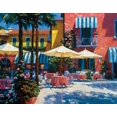 thumbnail image 2 of Behrens, Howard 24x20 White Modern Wood Framed Museum Art Print Titled - Inn at Lake Garda, 2 of 4
