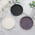 thumbnail image 6 of Unique Bargains 1 Pc Waterproof Soap Holder Round Black Soap Holder for Bathroom 0.43"x3.58", 6 of 6