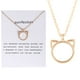 thumbnail image 1 of Fashion Jewelry Purrfection Oreja de Gato Colgante Collar Corto Mujeres Regalo, 1 of 4