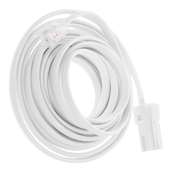 Mobestech 3 Meter White Phone Extension Cord UK Telephone Cable for Home Office Use and Connectivity