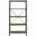 thumbnail image 4 of Coaster Furniture Analiese Rustic Industrial Decorative Bookcase - Rustic Oak, 4 of 8