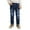 Blue_02, variant on QUOTAY Boys Distressed Jeans Straight Leg Comfortable Stretch Denim Pants Lined Dark Blue Casual Fashion Long Boys Cargo Pants Style 8-16 Years Blue_02,10