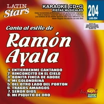 Ramon Ayala - Karaoke Latin Stars 204 - CD