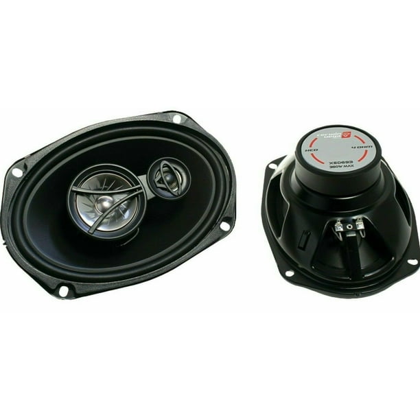 2 Cerwin Vega XED693 6x9" 3Way Coaxial Car Speakers 350W 2 Cerwin Vega XED693 6x9" 3Way Coaxial Car Speakers 350W