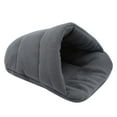 thumbnail image 2 of jiaroswwei Thick Fleece Warm Dog Cat Tent Cave Nest Bed Slipper Shape Pet Sleeping Bag, 2 of 8