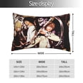 thumbnail image 4 of Death Note Pillowcases Soft Pillow Holder Decorative Cushion Cover Home Decor Rectangular Throw Pillow Covers 20"X30", 4 of 9