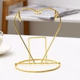 thumbnail image 4 of GROWTH TANK 2X Coffee Mug Holder Drain Rack Cup Display Stand for Counter Cabinet Golden, 4 of 9