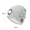 thumbnail image 4 of Sombrero De Luz Led 5LED Sombrero de punto Luz USB-C Faros Música Gorras Compatible con Bluetooth 5.0 (F) Hugtrwg Para estrenar, 4 of 8
