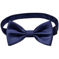 thumbnail image 1 of Odeerbi Niños Pre-Atado Corbata Elástica Correa Cuello de La Escuela Uniforme Accesorio Bowknot, 1 of 6