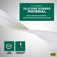 thumbnail image 6 of M-D Building Products 05550 40 in. White Silicone Rubber Self-adhesive Door Sweep, 6 of 11