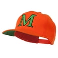 thumbnail image 2 of Greek Alphabet Mu Embroidered Cap - Orange OSFM, 2 of 5