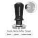 thumbnail image 1 of Tamper de café calibrado a presión constante, herramientas de Barista, doble resorte, 51mm, 53mm, 58mm, 30lb, 1 of 5