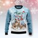 thumbnail image 3 of Suéter feo navideño con dibujo de perro, gato, Papá Noel, tatuaje retro, mangas largas, estampado 3D, otoño e invierno, jersey informal Harajuku X14, 3 of 5