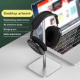 thumbnail image 3 of Titular de auriculares inalámbricos Portátil Base de silicona Protectores Auriculares Soporte Auriculares Pantalla Soporte Accesorios Negro Scienceny EL014506-01B, 3 of 7