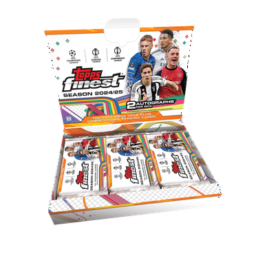 2024/25 Topps UEFA Club Competitions Finest Soccer Hobby Box