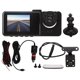 thumbnail image 1 of Full HD 2 Inch Screen Car DVR 3 Camera Car Driving Recorder Rear Dash Camera Night Vision Dash Cam, 1 of 3