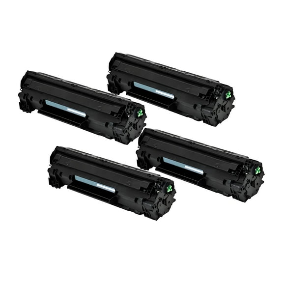 4 Pack New Black Toner Cartridge For HP 12A Q2612A Compatible with HP LaserJet Pro 1010 1012 1015 1018 1020 1022 1022n 1022nw 3015 3020 3030 3050 3052 3055 M1319f MFP M1005 MFP
