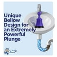thumbnail image 3 of Luigi’s Mini Sink Plunger | Powerful Handheld Plunger for Bathroom, Kitchen, Shower & Bath Drains, 3 of 7