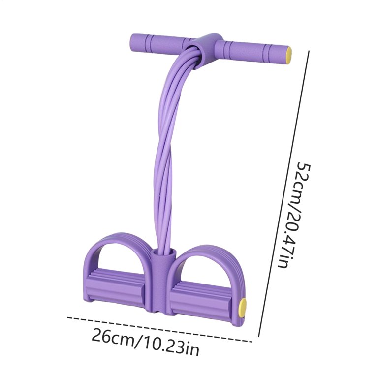 Jazn Fabric Resistance Band With Handles, 120lb Full-Body Excercise